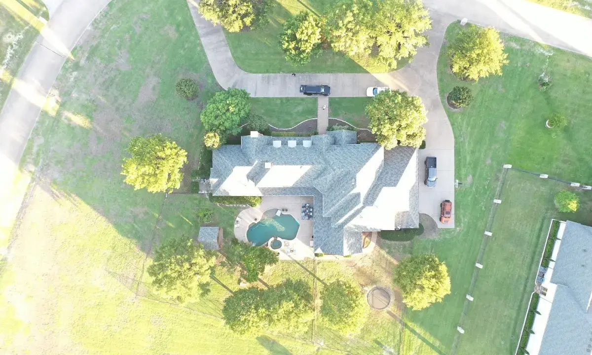 New shingle roof installation on a home in Sun Lakes